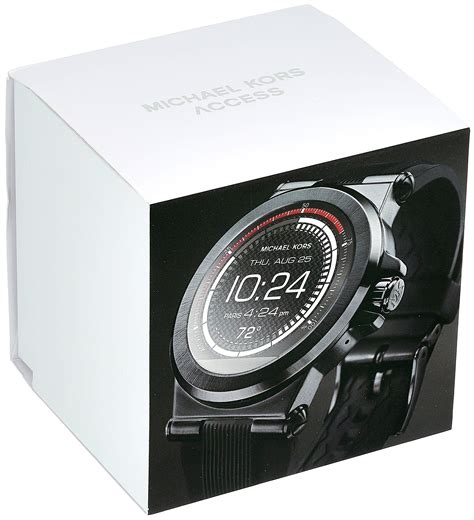 michael kors watch mkt5011|Michael Kors Access Smartwatch Black Dylan MKT5011.